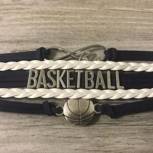 Infinity Collection Basketball Bracelet
